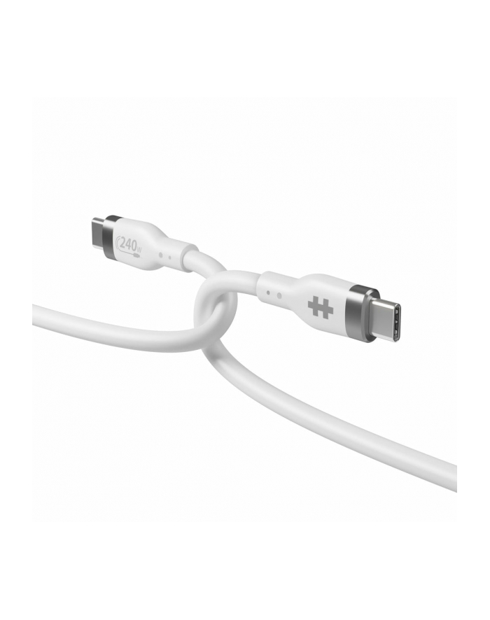Hyper HyperJuice 240W Silicone USB-C/USB-C 2m biały HJ4002WHGL