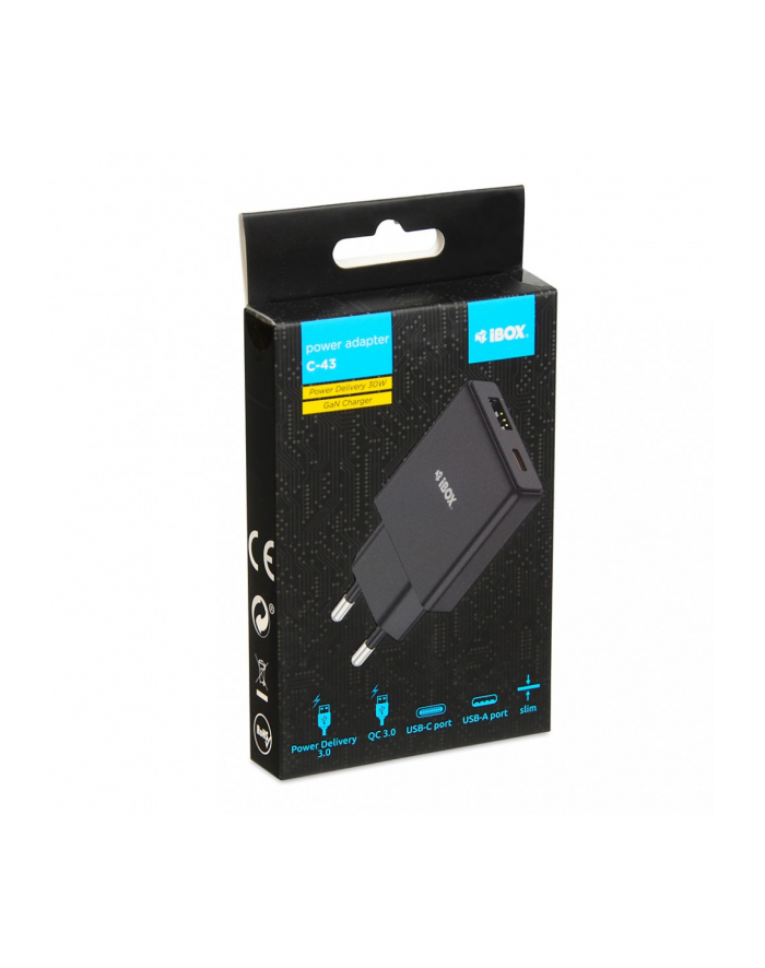 ibox Ładowarka sieciowa C43B