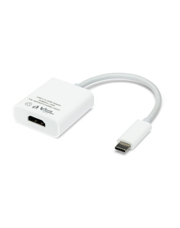 OWC USB adapter, USB-C male > HDMI 4K female Kolor: BIAŁY, 11cm NWTADPTCHDMI2