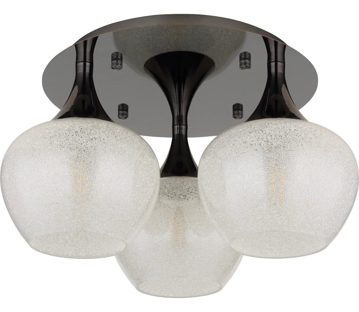 Globo 15548-3DK - Plafon MAXY 3xE27/40W/230V antracyt