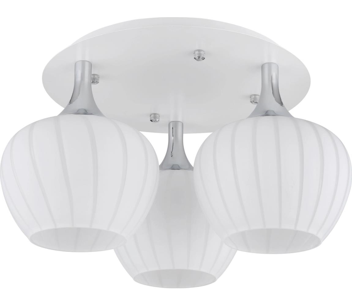 Globo 15548-3DW - Plafon MAXY 3xE27/40W/230V biały