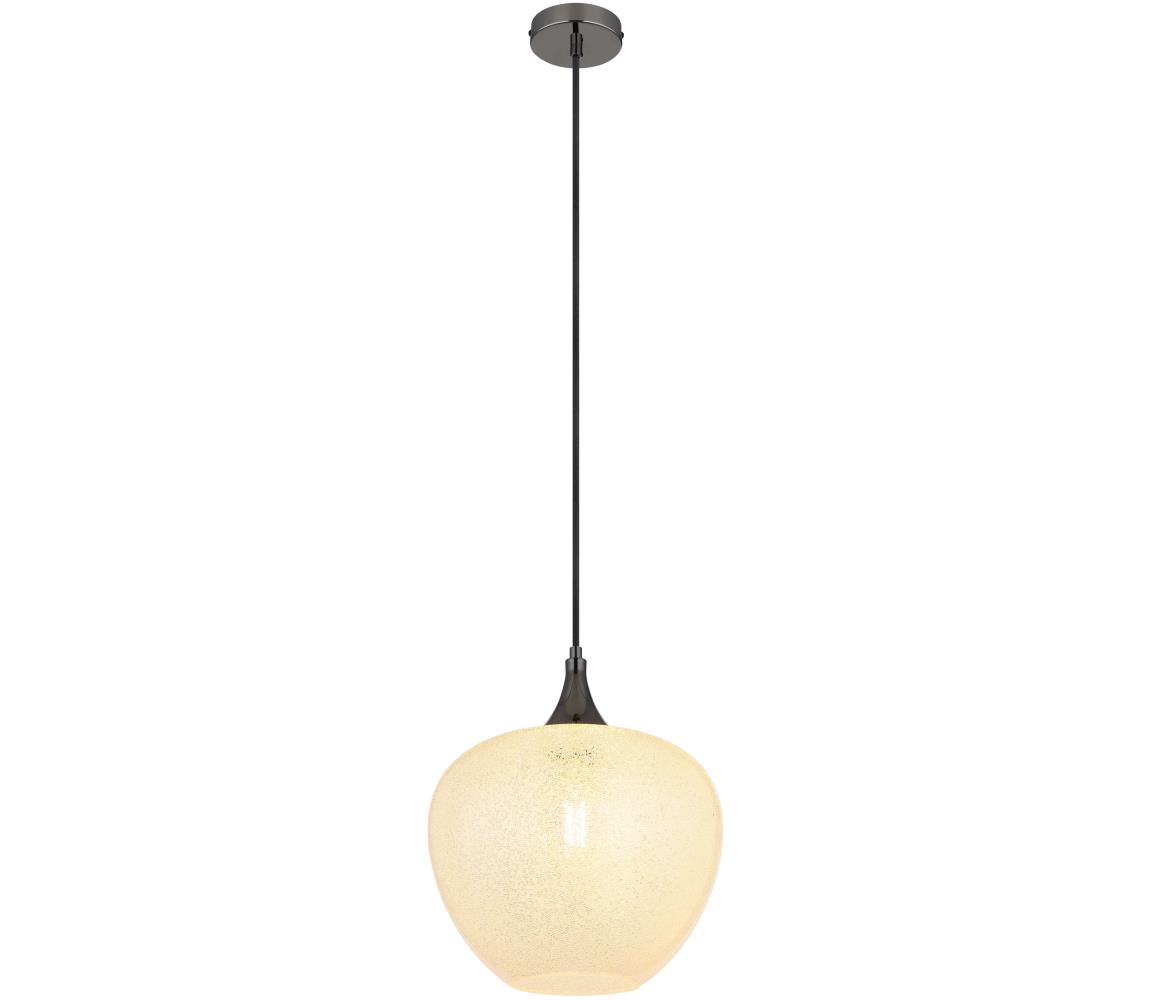 Globo 15548H1K - Żyrandol na lince MAXY 1xE27/40W/230V śr. 29 cm antracyt