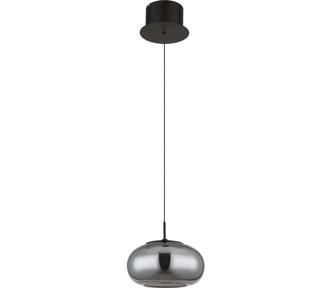 Globo 15744H - LED Żyrandol na lince QUINTARA LED/6W/230V czarny