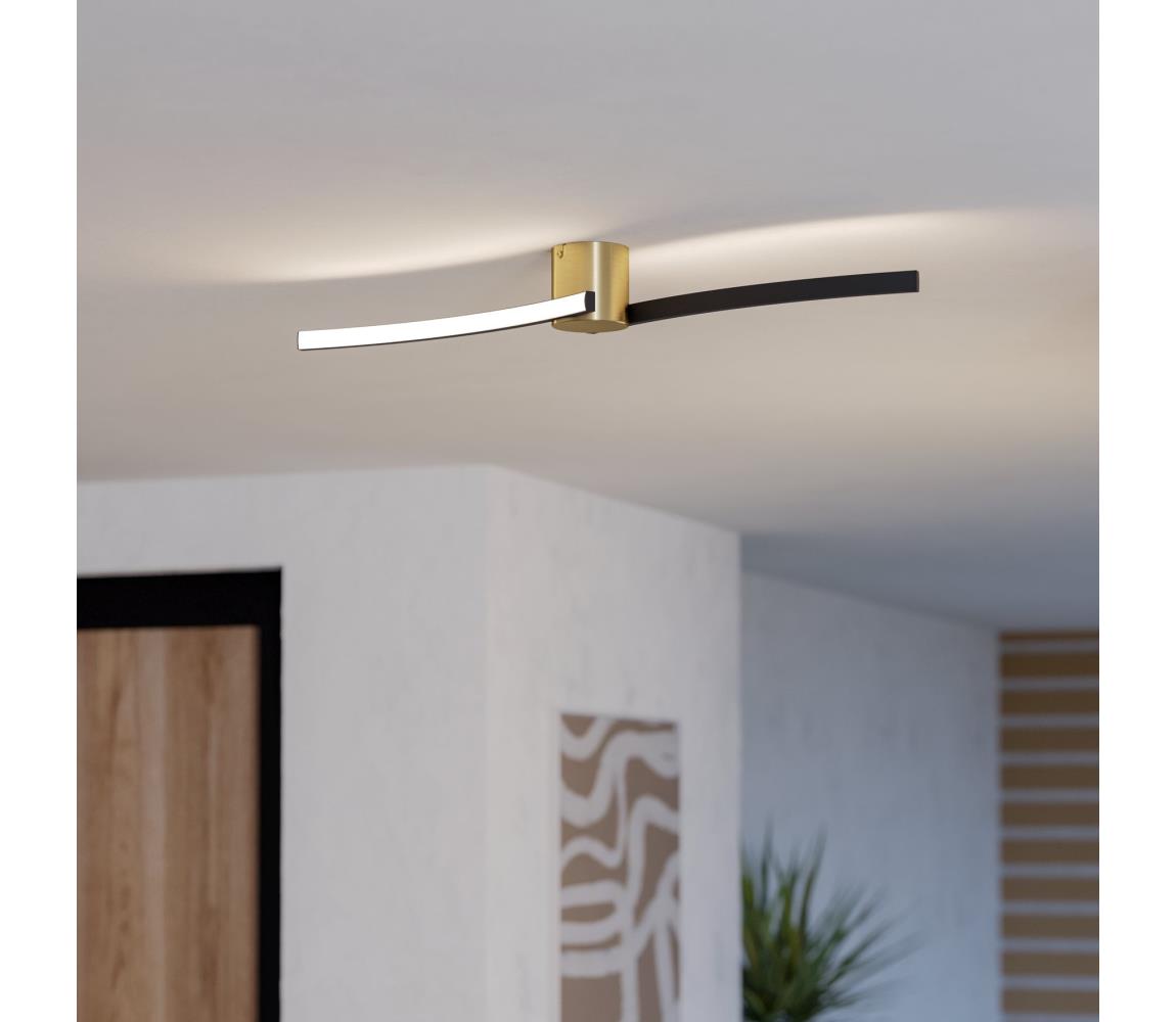 Eglo 901216 - LED Plafon AIETA LED/12W/230V 4000K czarny