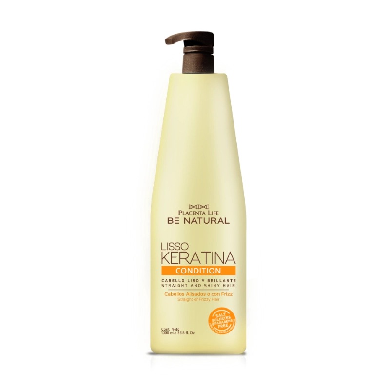 Placenta Life Lisso Keratina, odżywka utrwalający efekt prostowania keratynowego, 1000ml