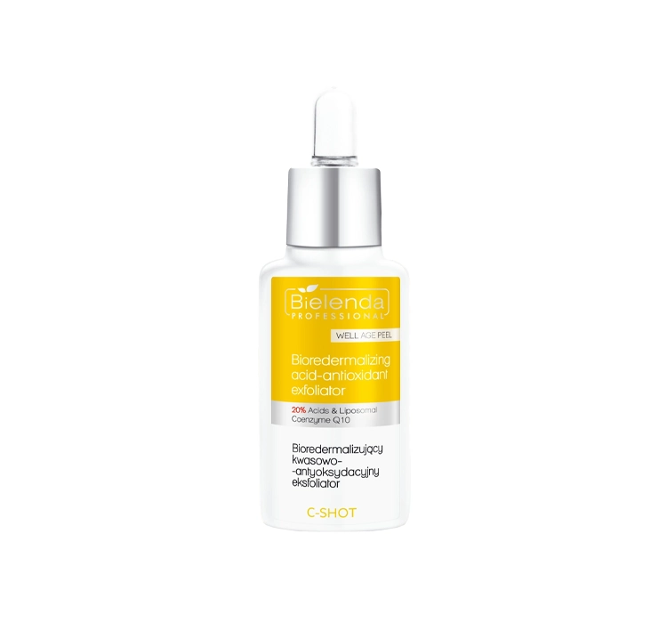 Bielenda Professional C-SHOT bioredermalizujący kwasowo-antyoksydacyjny eksfoliator 20% 30ml