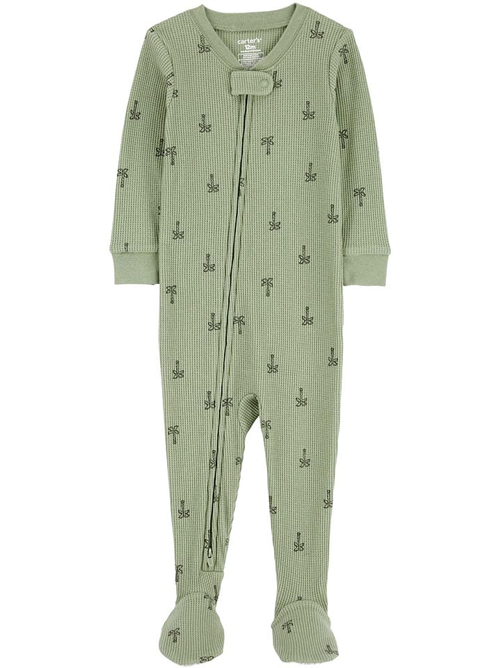 carter's Śpioszki w kolorze khaki