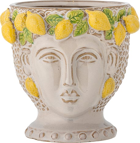 Bloomingville Osłonka na doniczkę Limone 16,5 cm