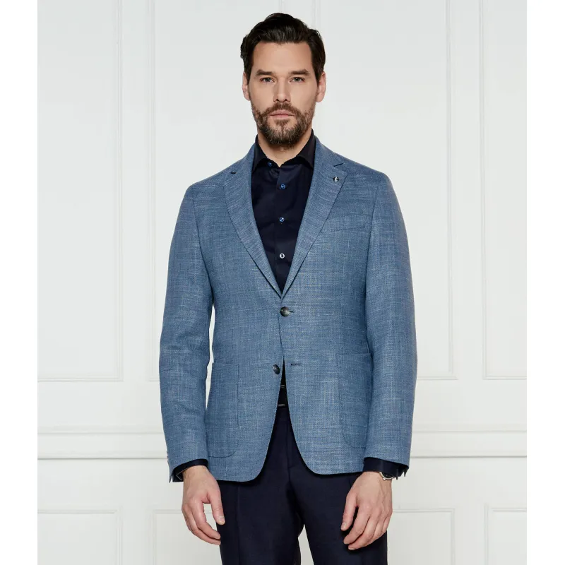 BOSS BLACK Marynarka C-Hanry-233 Slim Fit z dodatkiem wełny