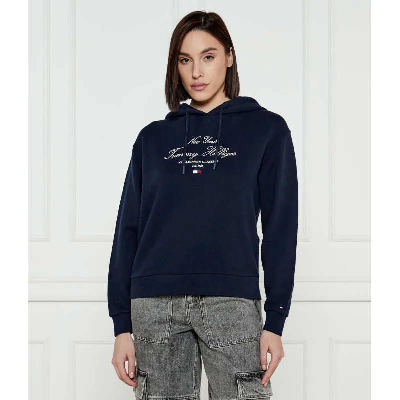 Tommy Hilfiger Bluza Modern Script Graphic | Regular Fit