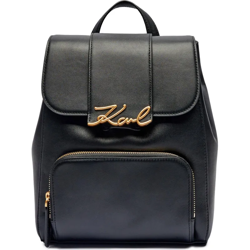 Karl Lagerfeld Skórzany plecak K/SIGNATURE