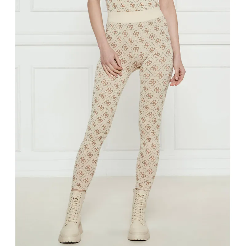 GUESS ACTIVE Legginsy RHOMBUS Slim Fit