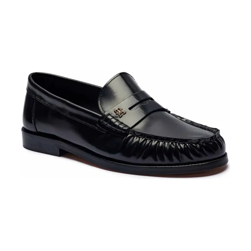 Tommy Hilfiger Skórzane mokasyny Monogram