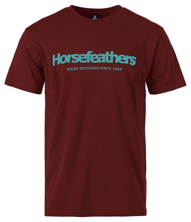 t-shirt HORSEFEATHERS QUARTER T-SHIRT Red Pear