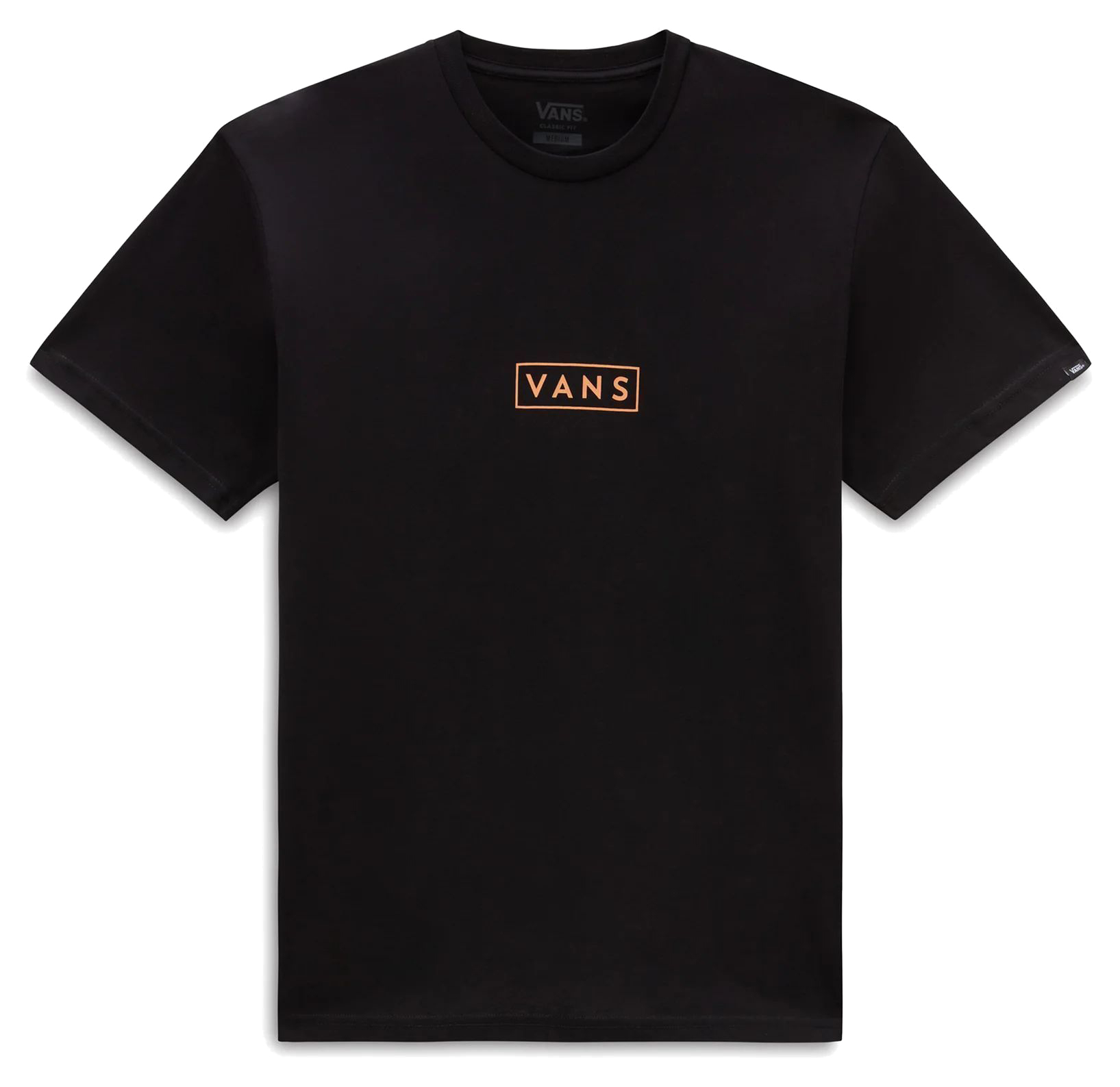 t-shirt VANS CLASSIC EASY BOX TEE Black/Copper Tan