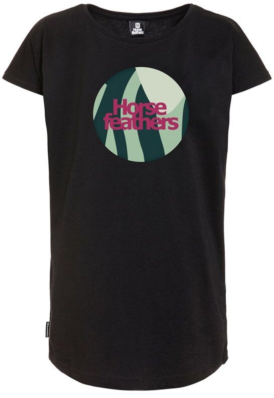 t-shirt damski HORSEFEATHERS MADRA TOP Black