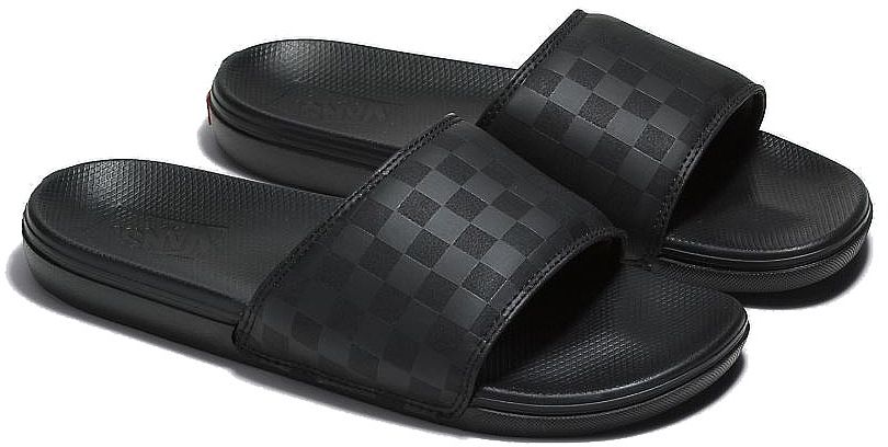 kapcie VANS LA COSTA SLIDE-ON (Checkerboard) Black/Black