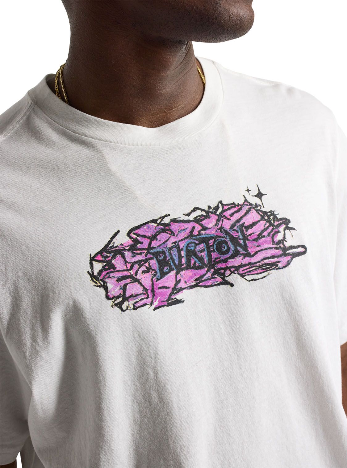 t-shirt BURTON BLOSSOM TEE Stout White
