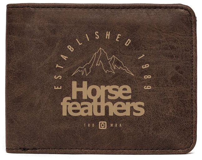 portfel HORSEFEATHERS GORD WALLET Brown Peak
