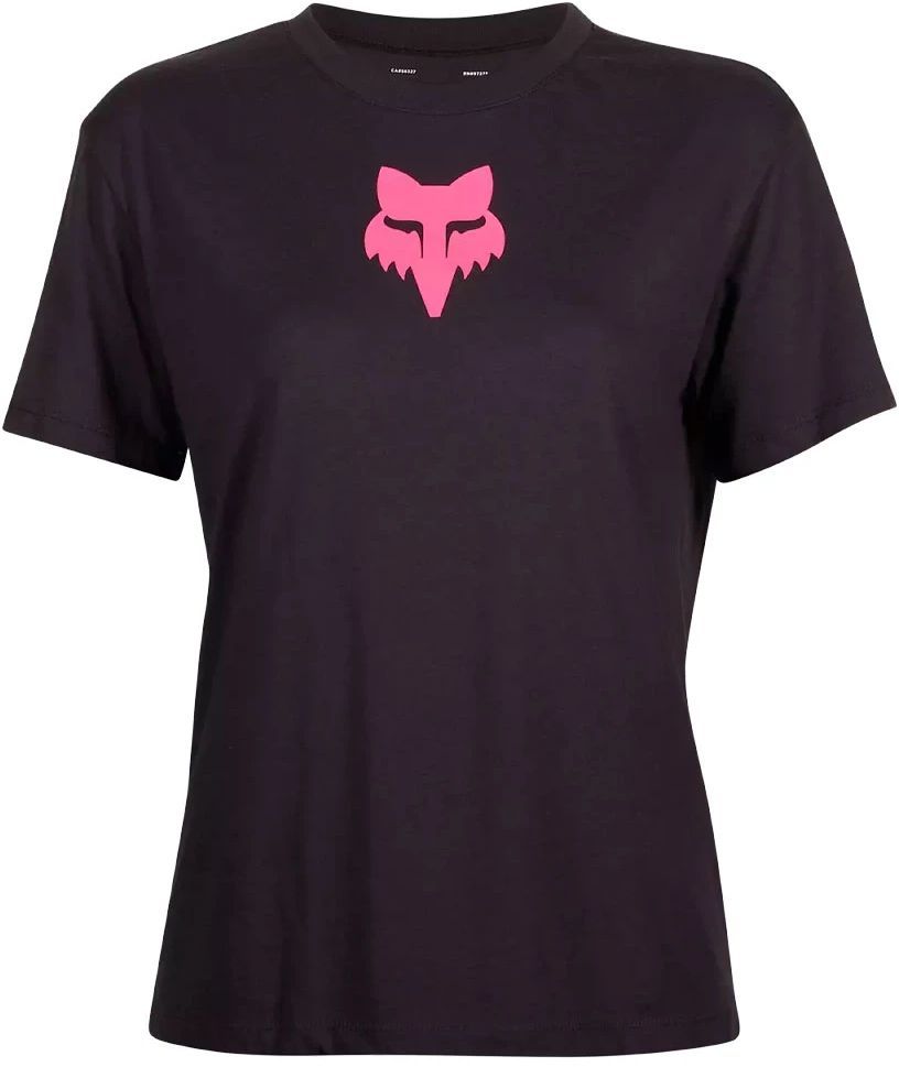 t-shirt damski FOX FOX HEAD TEE Black/Pink