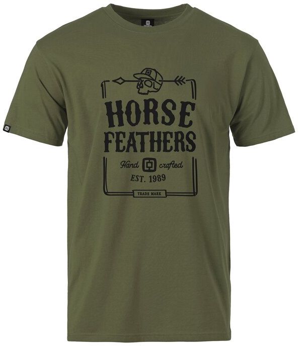 t-shirt HORSEFEATHERS JACK T-SHIRT Loden Green