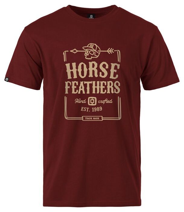 t-shirt HORSEFEATHERS JACK T-SHIRT Red Pear