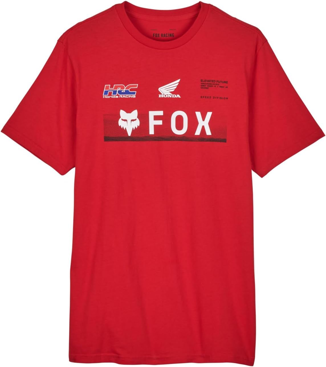 t-shirt FOX (HONDA) PREMIUM TEE Flame Red