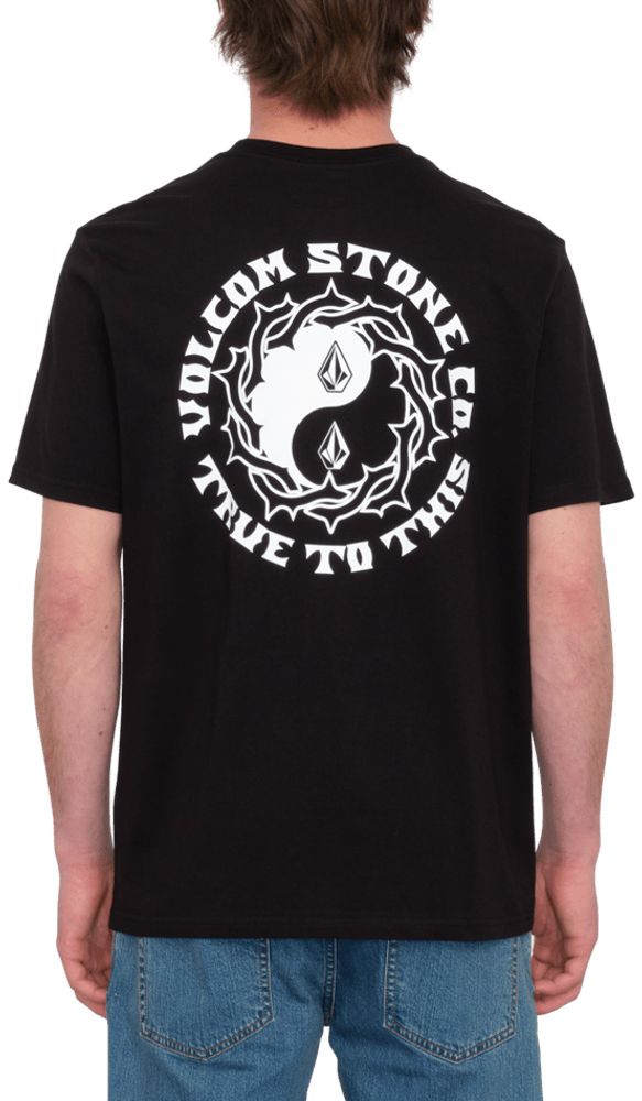 t-shirt VOLCOM COUNTERBALANCE TEE Black