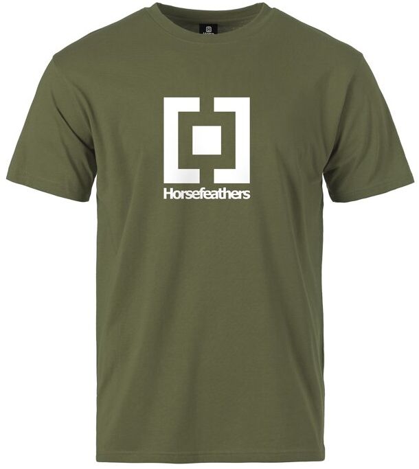 t-shirt HORSEFEATHERS BASE T-SHIRT Loden Green