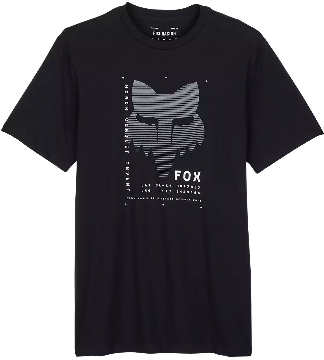 t-shirt FOX DISPUTE PREMIUM TEE Black