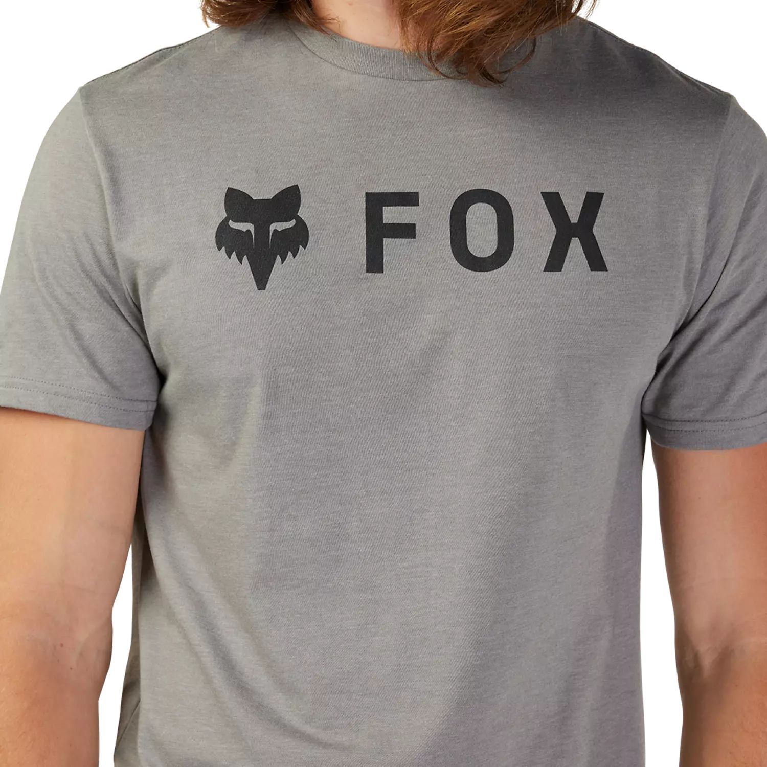 t-shirt FOX ABSOLUTE PREMIUM TEE Heather Graphite Grey