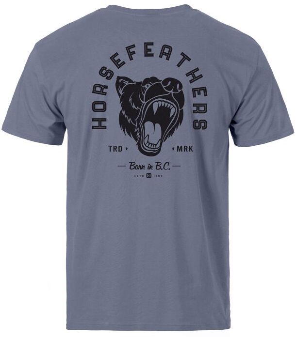t-shirt HORSEFEATHERS ROAR II T-SHIRT Tempest