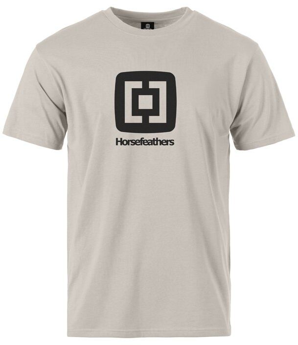 t-shirt HORSEFEATHERS FAIR T-SHIRT Cement
