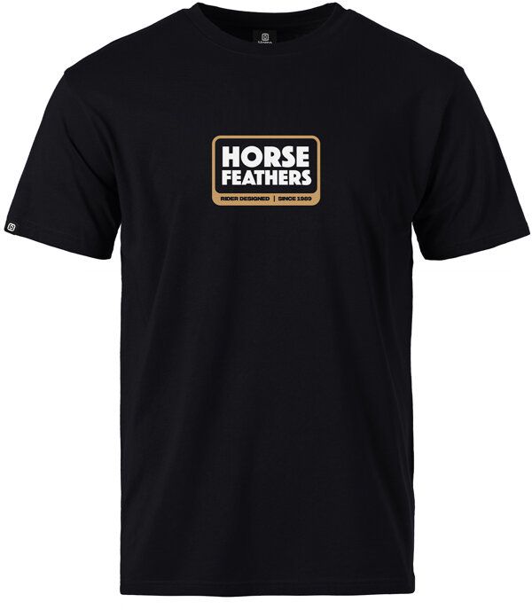t-shirt HORSEFEATHERS MILLENIUM T-SHIRT Black