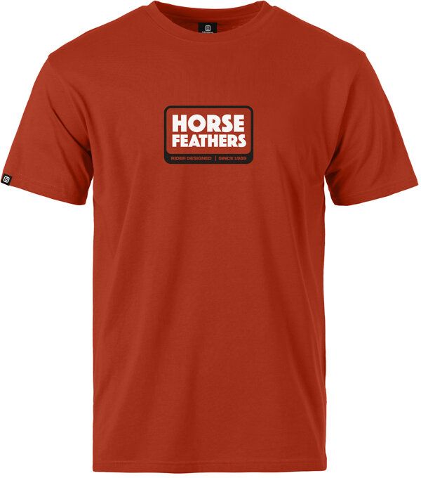 t-shirt HORSEFEATHERS MILLENIUM T-SHIRT Orange Rust