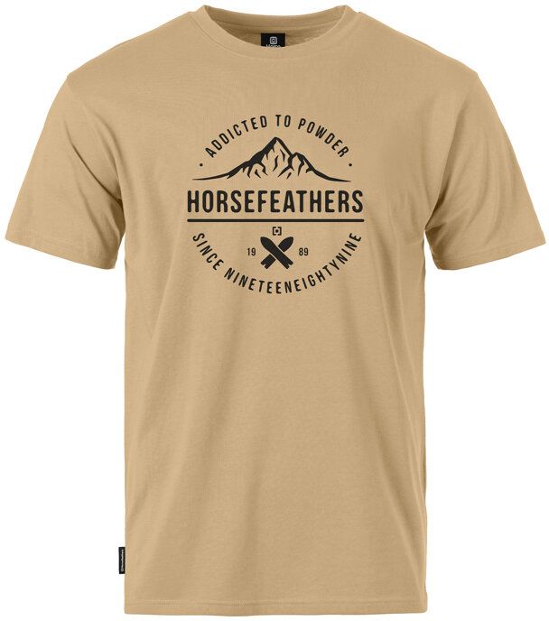 t-shirt HORSEFEATHERS ATP EMBLEM T-SHIRT Mojave
