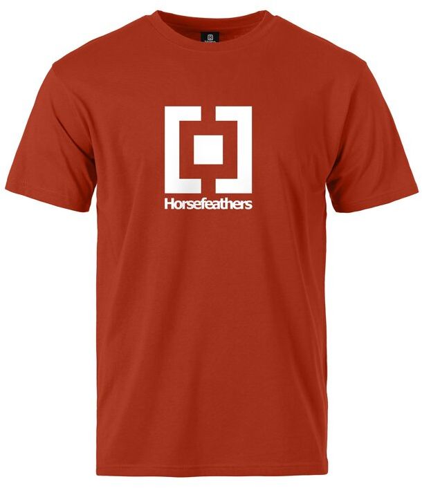 t-shirt HORSEFEATHERS BASE T-SHIRT Orange Rust
