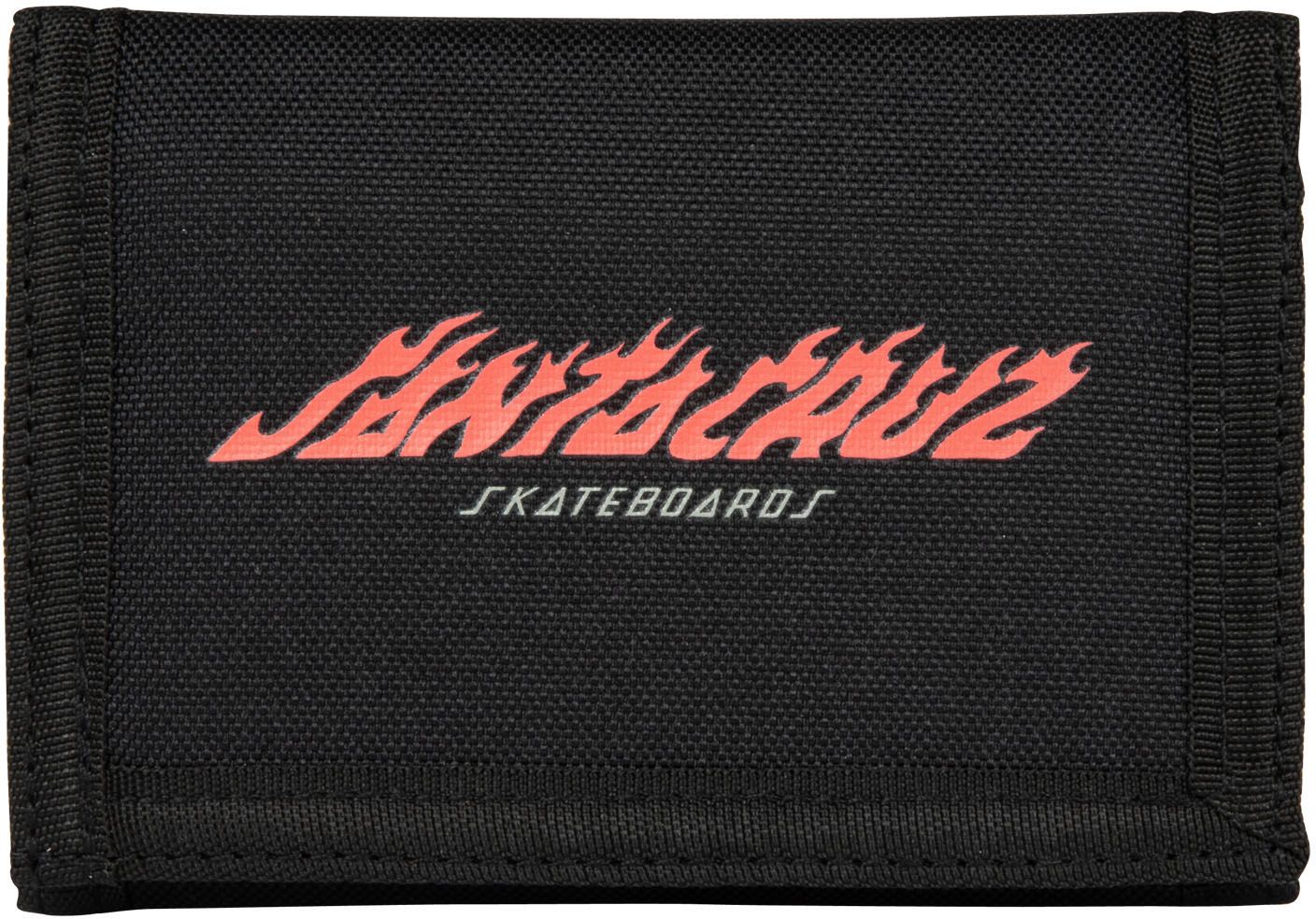 portfel SANTA CRUZ FLAME STRIP WALLET Black