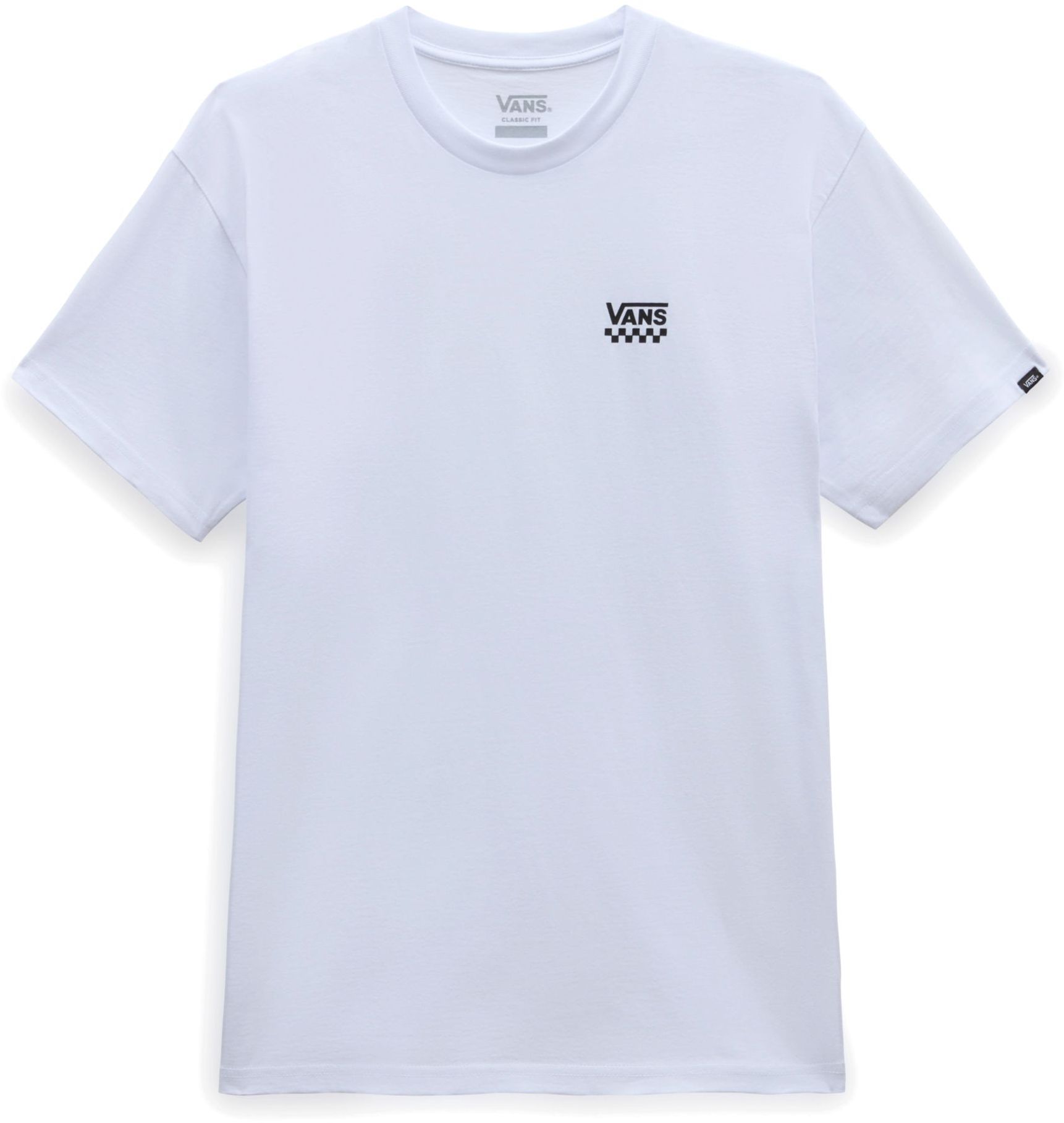 t-shirt VANS LEFT CHEST LOGO II TEE White