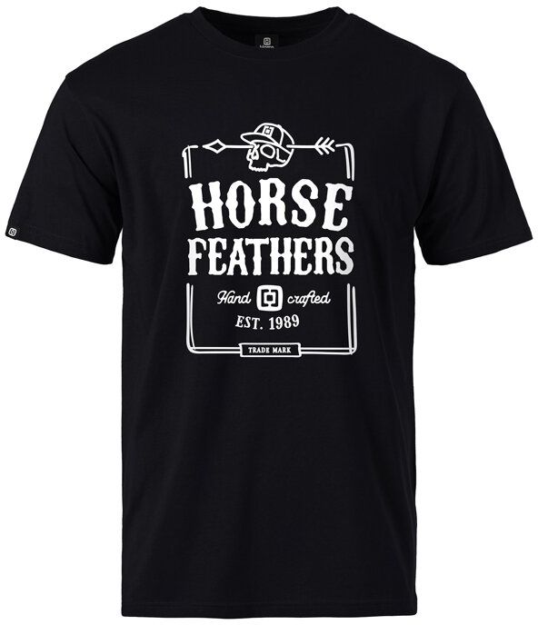 t-shirt HORSEFEATHERS JACK T-SHIRT Black