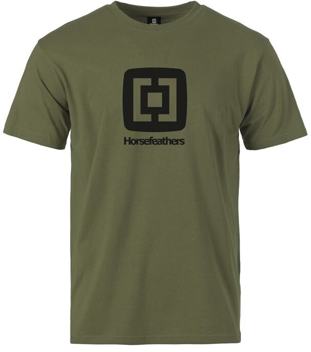 t-shirt HORSEFEATHERS FAIR T-SHIRT Loden Green