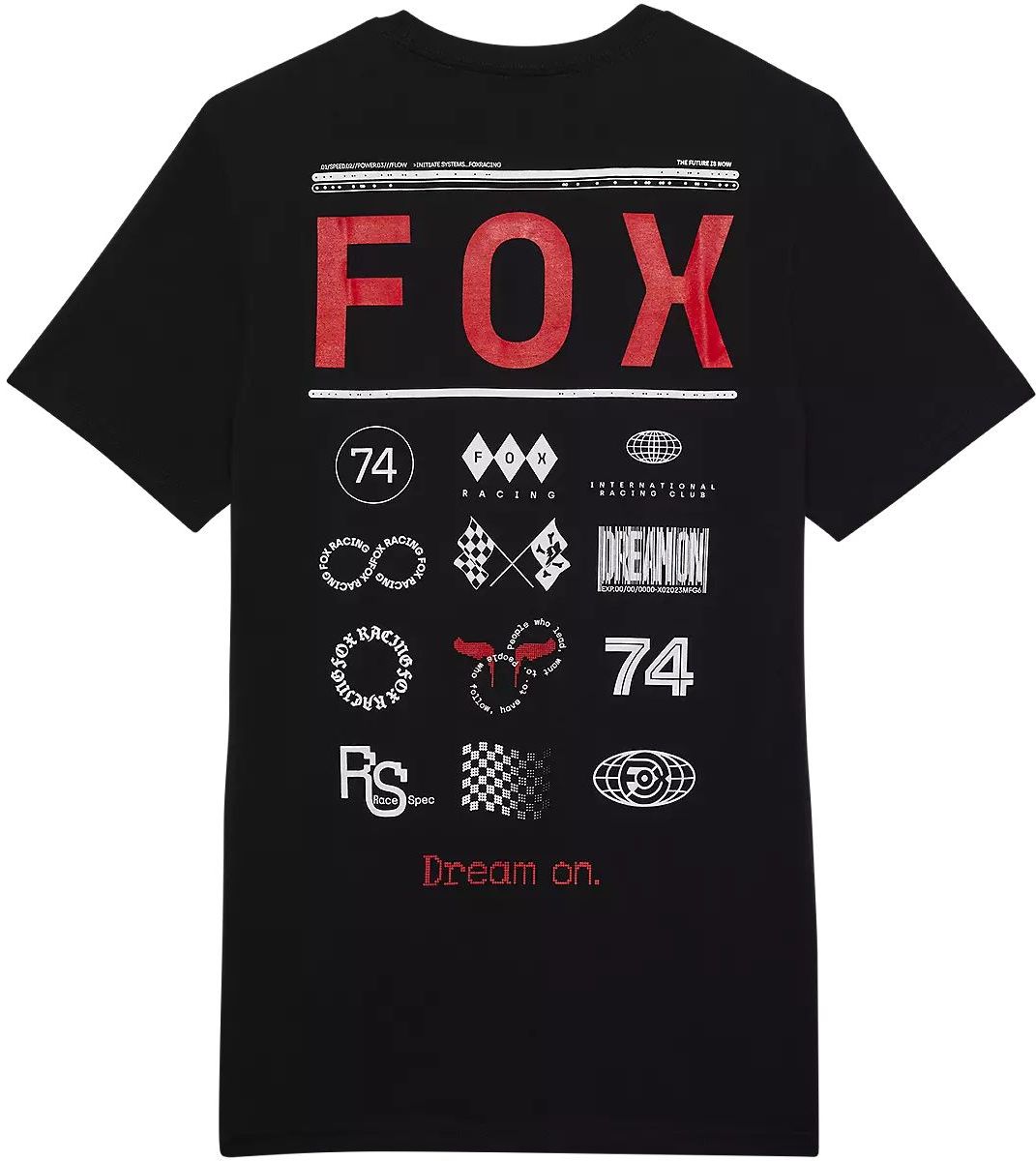 t-shirt FOX RACE SPEC PREMIUM TEE Black