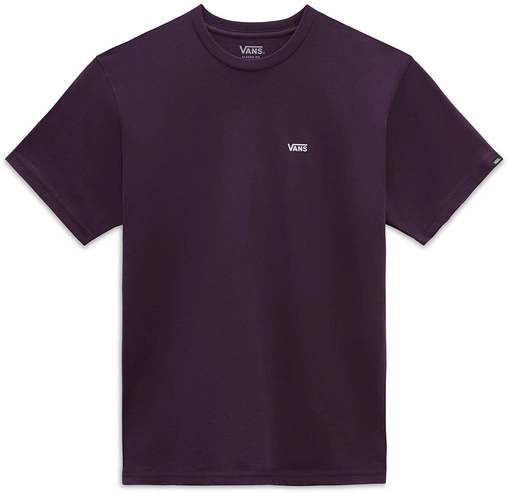 t-shirt VANS LEFT CHEST LOGO TEE Blackberry Wine