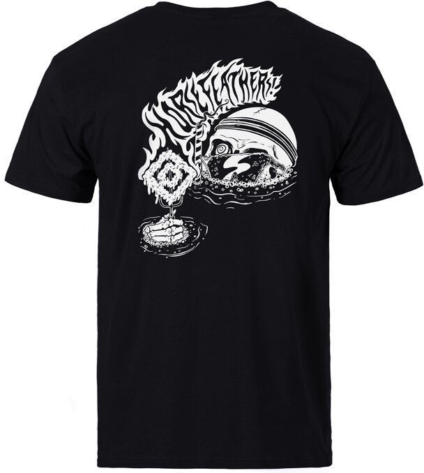 t-shirt HORSEFEATHERS ACID BATH T-SHIRT Black