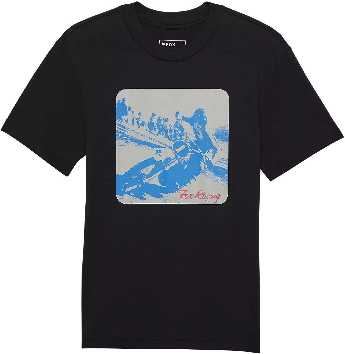 t-shirt damski FOX SCRIPTED PHOTO TEE Black