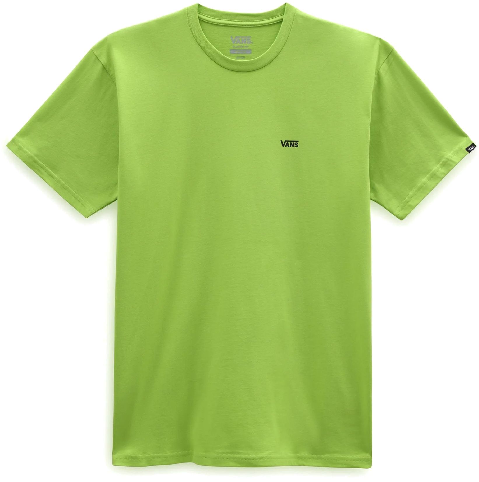 t-shirt VANS LEFT CHEST LOGO TEE Lime Green