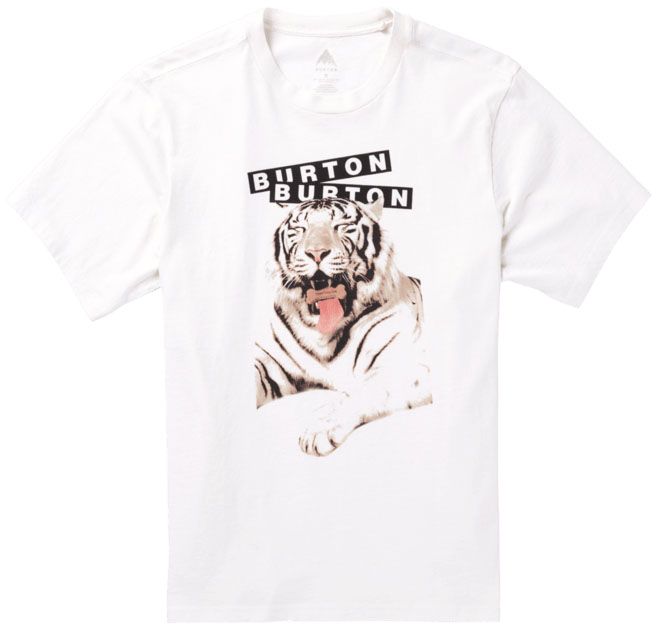 t-shirt BURTON PROCESS TEE Stout White