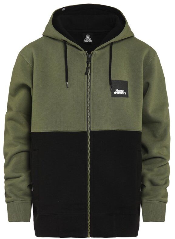 bluza ęca HORSEFEATHERS JORDAN II YOUTH SWEATSHIRT Loden Green