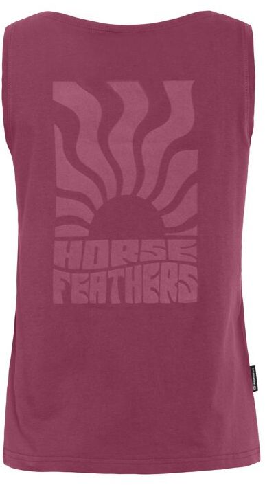 top damski HORSEFEATHERS VIVECA TANK TOP Maroon