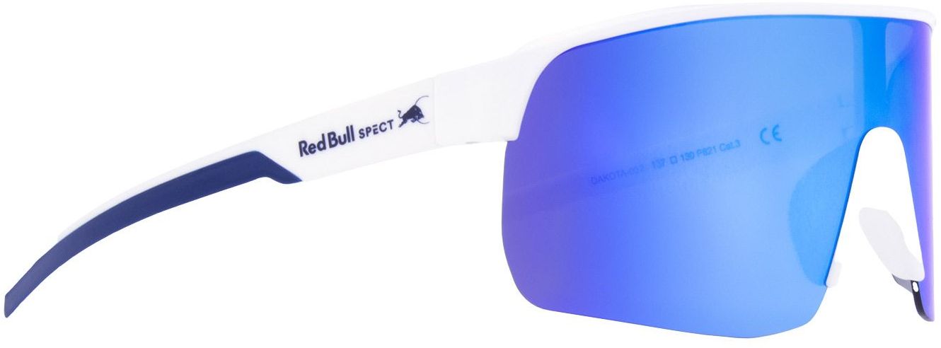 okulary przeciwsłoneczne RED BULL DASH White/Smoke with Blue Mirror